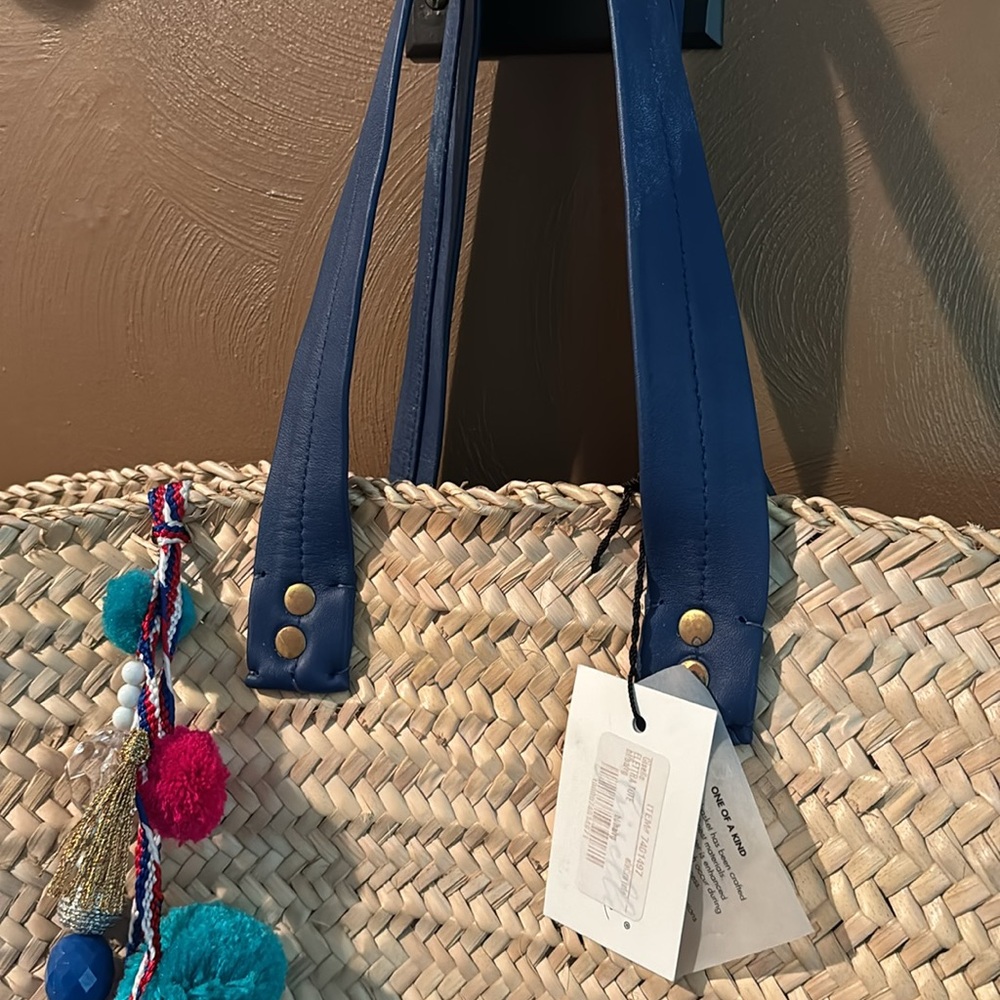 Giselle straw tote - Picture 3 of 5